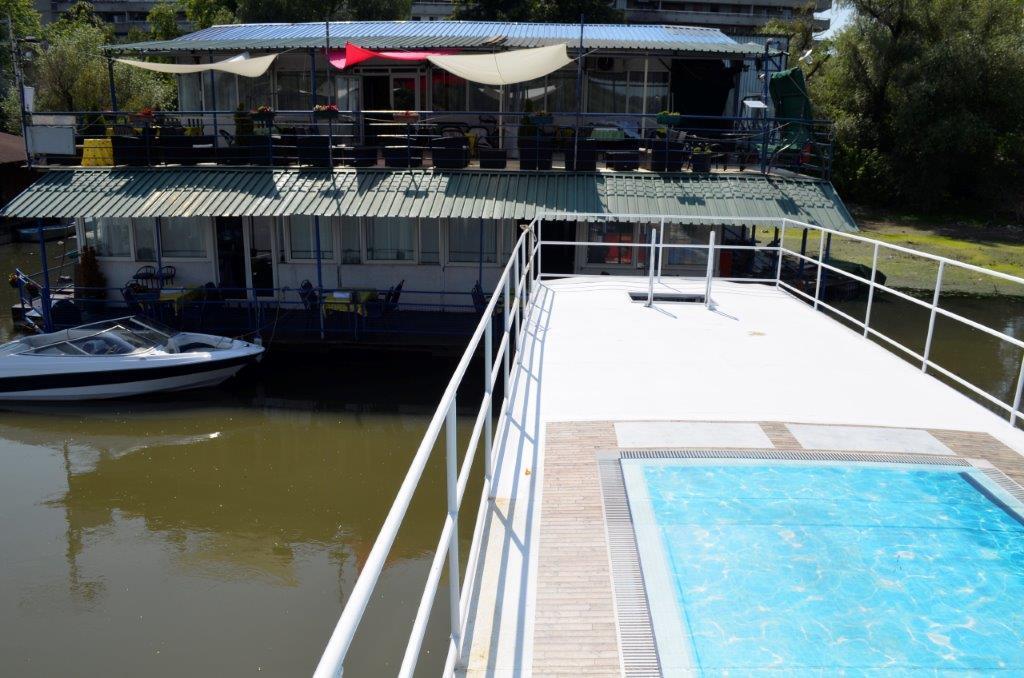 Splav Guest Hause Gusar Hotell Beograd Eksteriør bilde