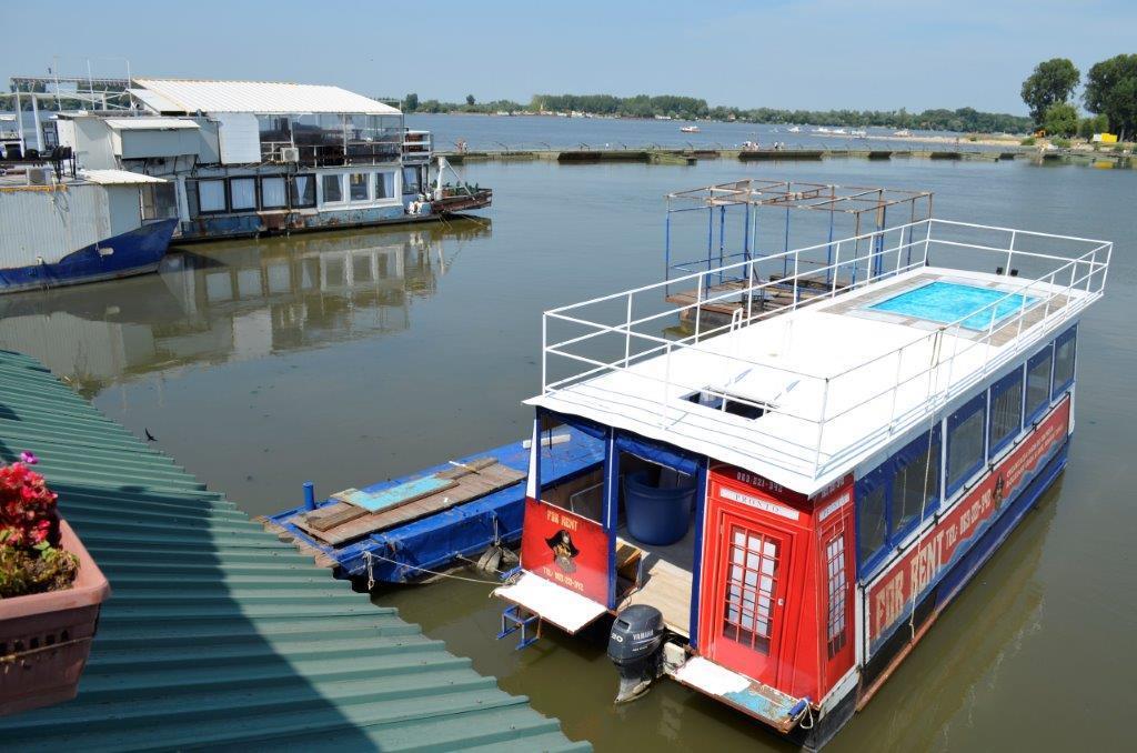 Splav Guest Hause Gusar Hotell Beograd Eksteriør bilde